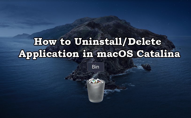How To Uninstall App In Macos Catalina